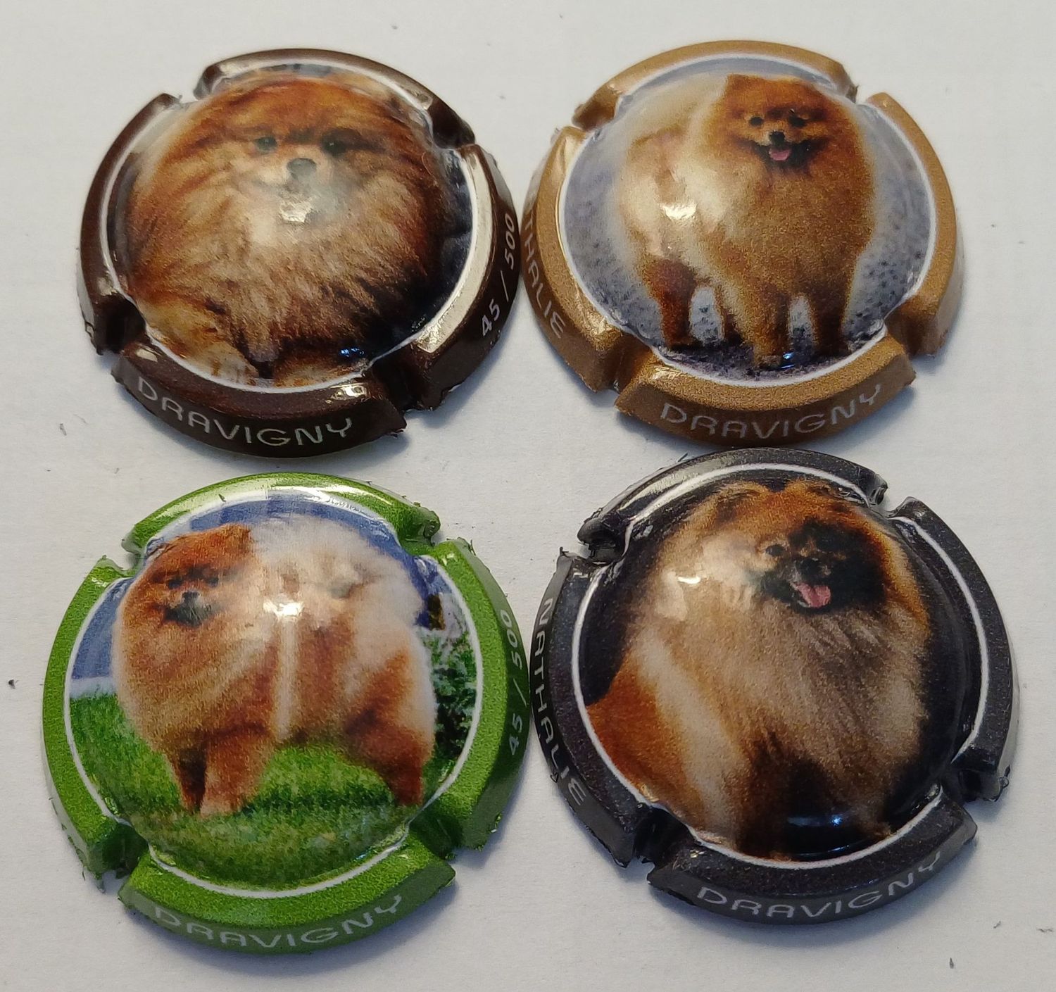 4 BELLES CAPSULES CHAMPAGNE DRAVIGNY NATHALIE CHIENS 2026 / 500EX NEWS