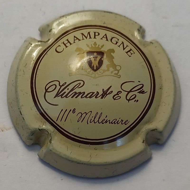 BELLE CAPSULE CHAMPAGNE VILMART & CIE 3EME MILENAIRE RÉF N°3 NEWS