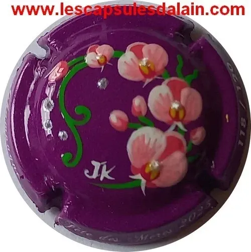 BELLE CAPSULE CHAMPAGNE COMTESSE LA FEE FLEUR PALM 120EX REF N°84 NEWS