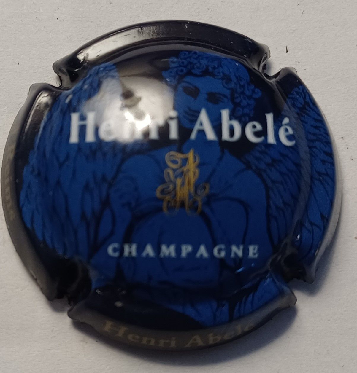 BELLE CAPSULE CHAMPAGNE HENRI ABELE ANGE DU SOURIRE REF N°42d NEWS