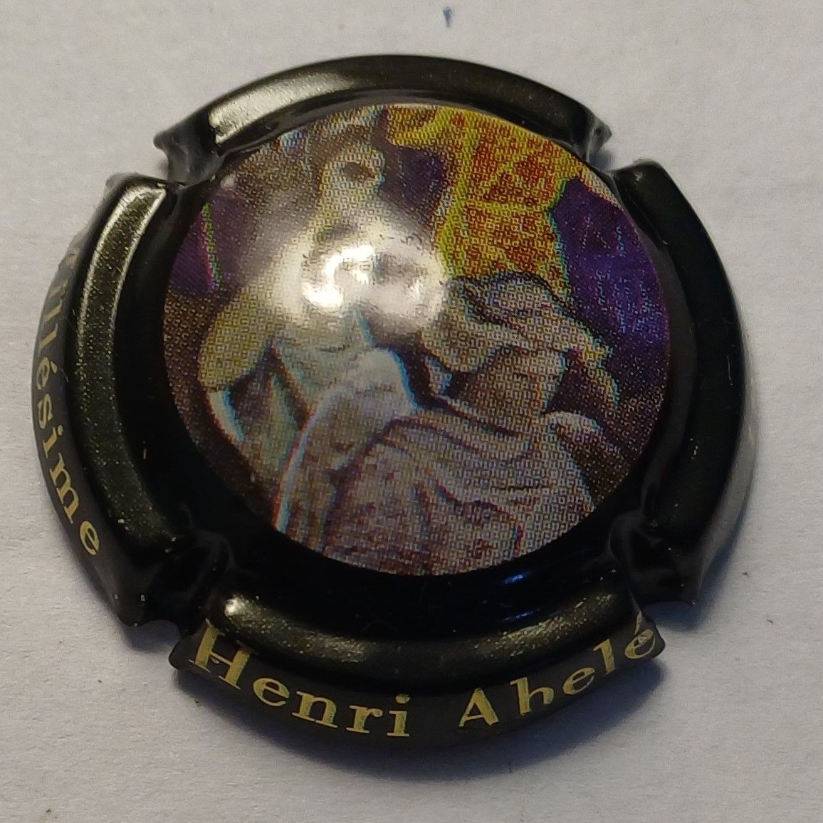 BELLE CAPSULE CHAMPAGNE ABELE HENRI 1996 REF N°16c NEWS