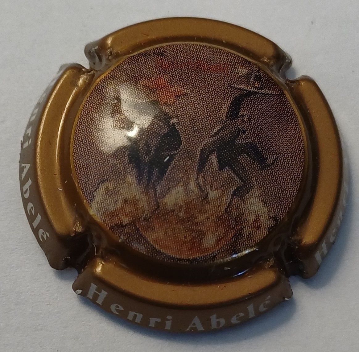 BELLE CAPSULE CHAMPAGNE HENRI ABELE REF N°35a NEWS