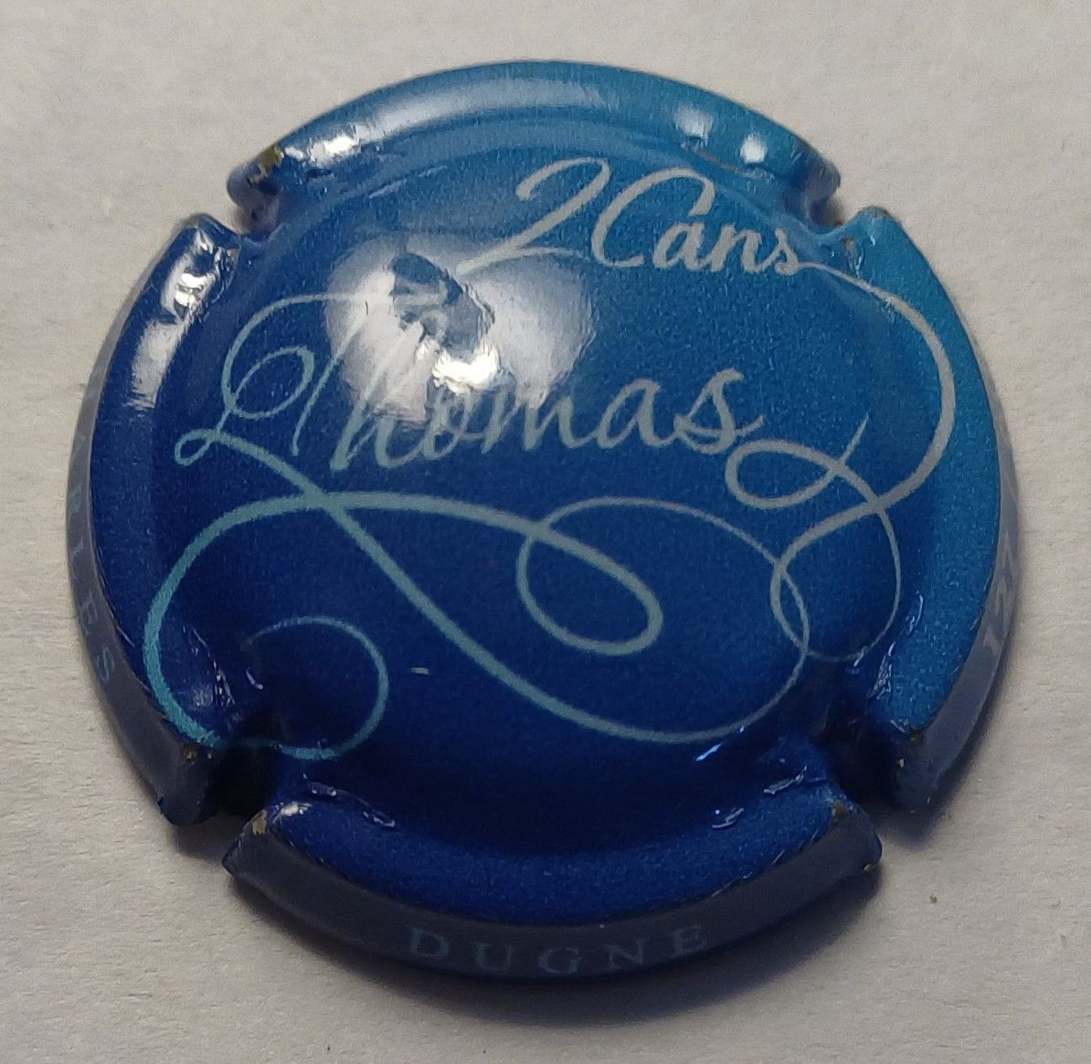 BELLE CAPSULE CHAMPAGNE CHARLES DUGNE 20 ANS THOMAS 600EX REF N°A1 NEWS