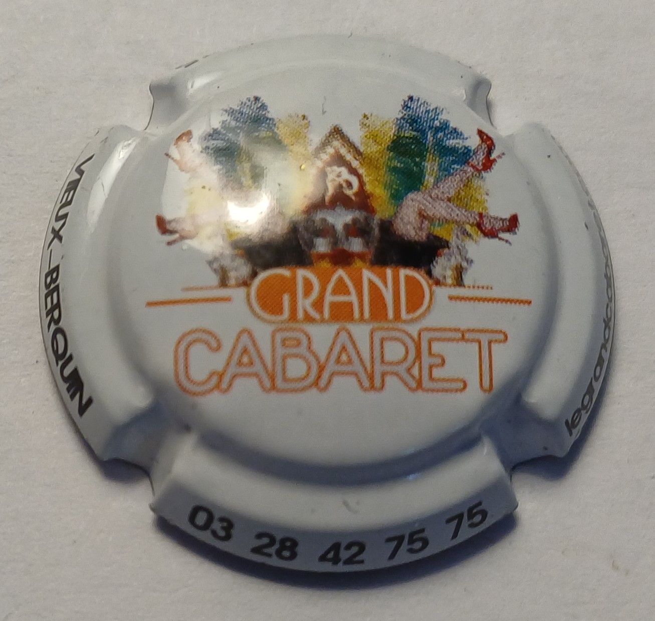 BELLE CAPSULE CHAMPAGNE MOYAT JAURY GRAND CABARET REF N°7 NEWS