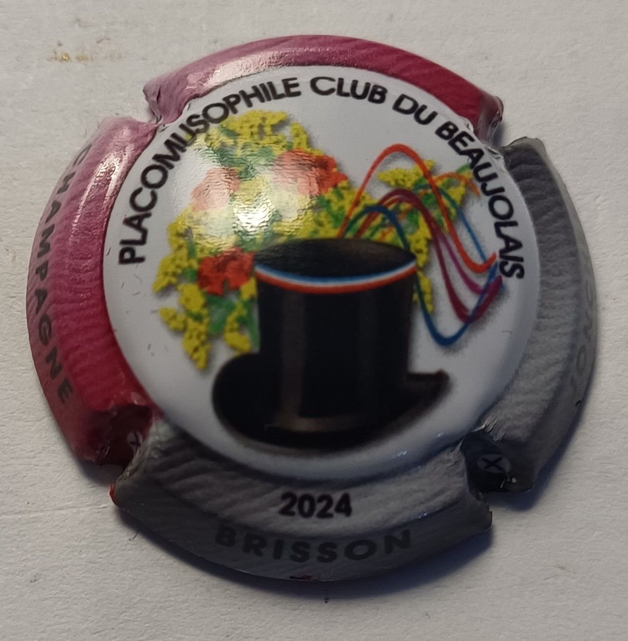 BELLE CAPSULE CHAMPAGNE BRISSON JONCHERE PLACOS BEAUJOLAIS 2024 REF N°99c NEWS