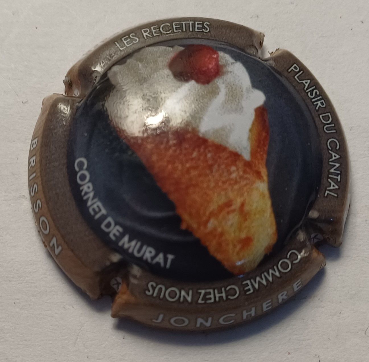 BELLE CAPSULE CHAMPAGNE BRISSON JONCHERE CORNET DE MURAT REF N°101b NEWS