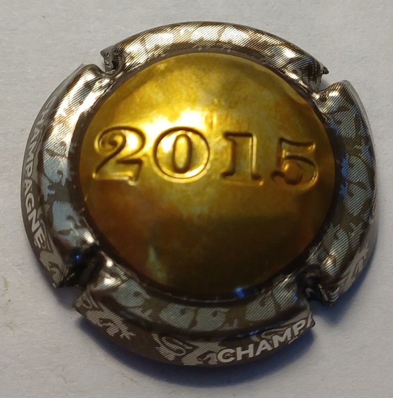 BELLE CAPSULE CHAMPAGNE UNION SAINT GALL 2015 REF N°26f NEWS