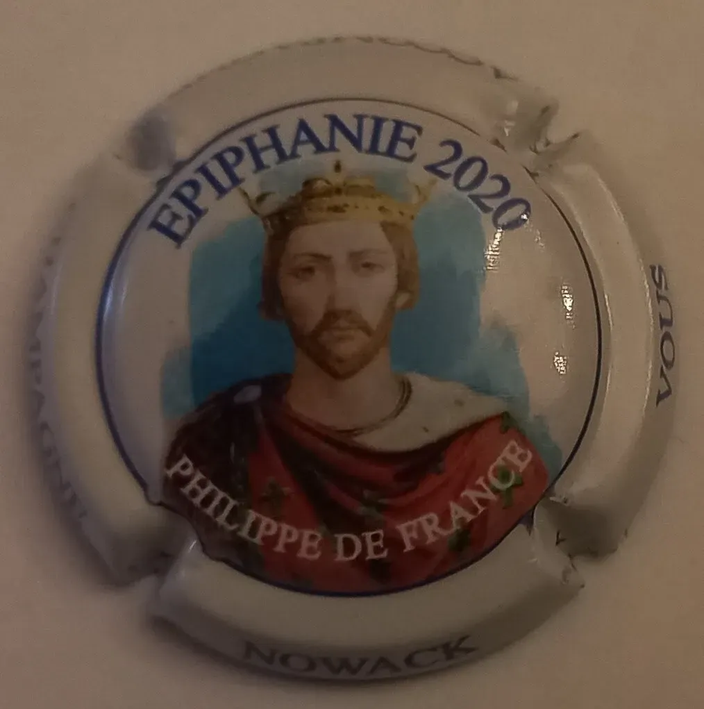 BELLE CAPSULE CHAMPAGNE NOWACK EPIPHANIE 2020 PHILIPPE DE FRANCE N°53n NEWS