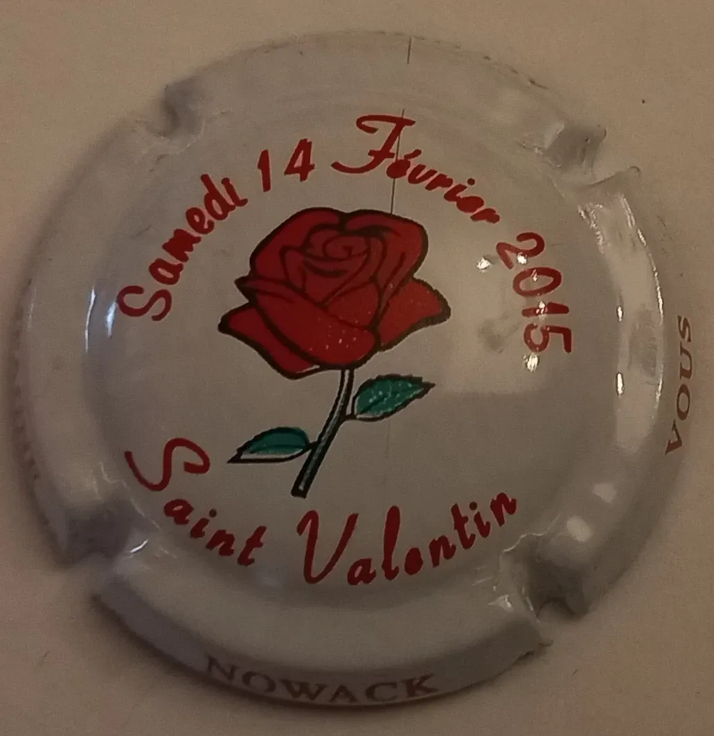 BELLE CAPSULE CHAMPAGNE NOWACK SAINT VALENTIN 14 FEVRIER 2015 FLEUR N°57 NEWS