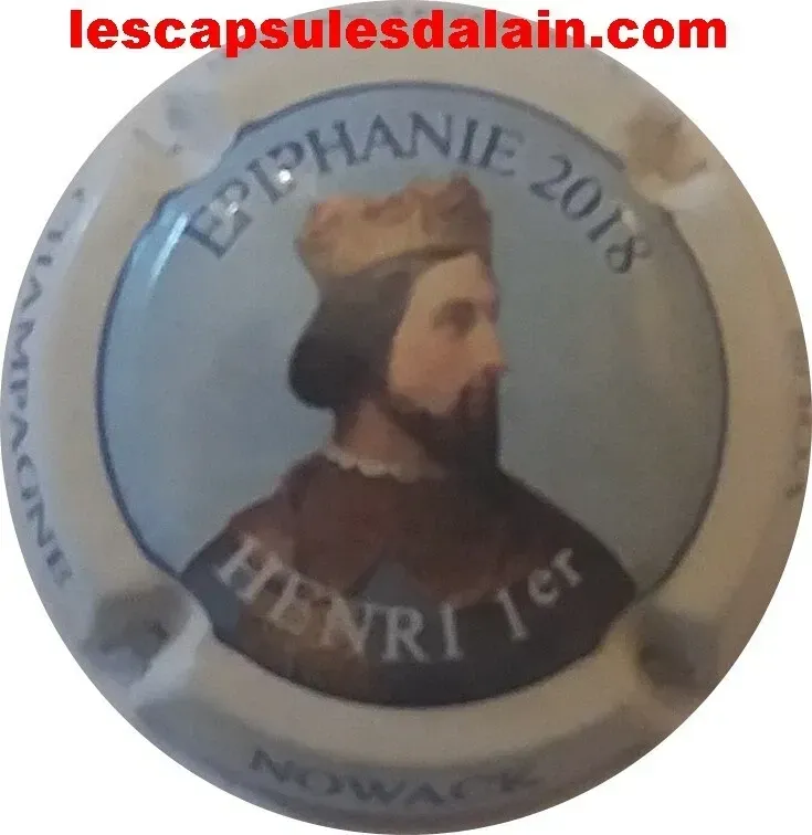 BELLE CAPSULE CHAMPAGNE NOWACK HENRY 1ER REF N°53j NEWS