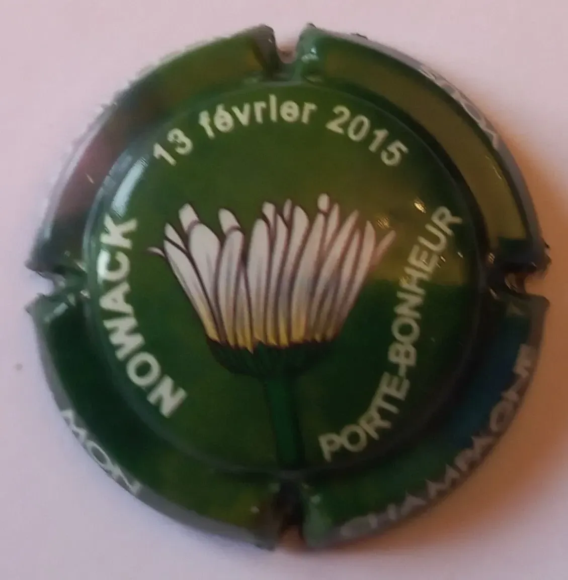 BELLE CAPSULE CHAMPAGNE NOWACK PORTE BONHEUR 13 FEVRIER 2015 N°46i NEWS