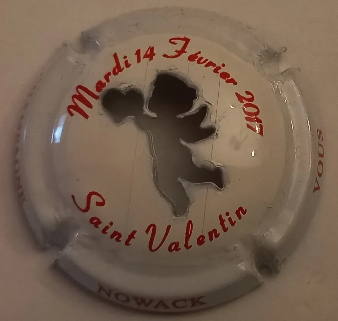 BELLE CAPSULE CHAMPAGNE NOWACK SAINT VALENTIN 14 FEVRIER 2017 ANGE PE N°60b NEWS