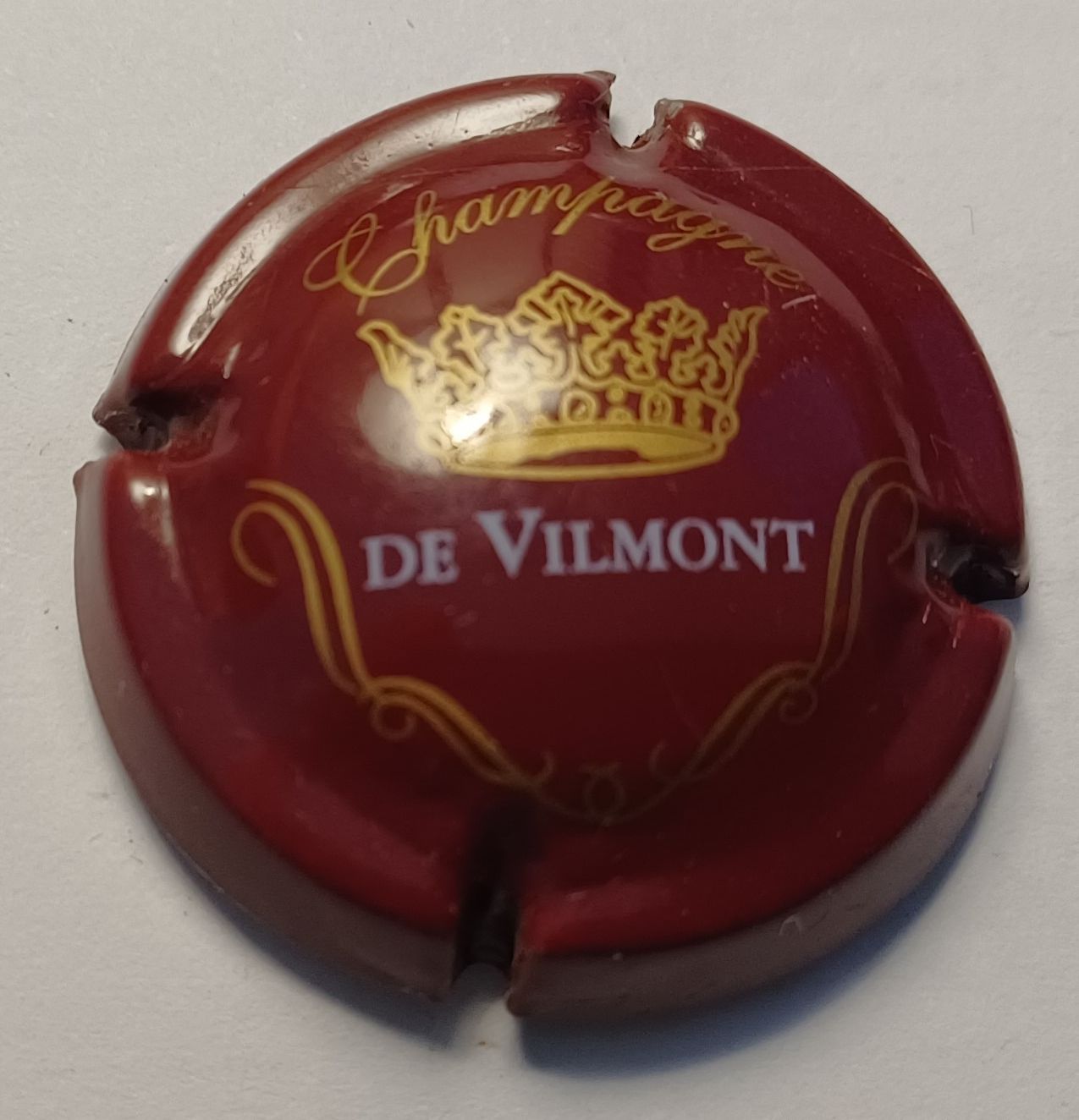 BELLE CAPSULE CHAMPAGNE DE VILMONT RÉF N°1 NEWS