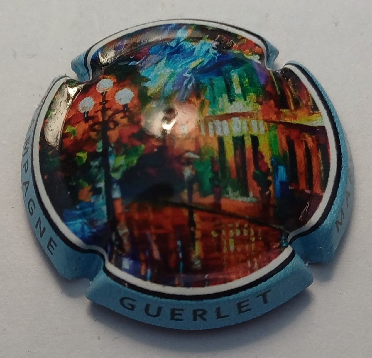 BELLE CAPSULE CHAMPAGNE GUERLET MARCHOIS AQUARELLE REF N° 6c NEWS