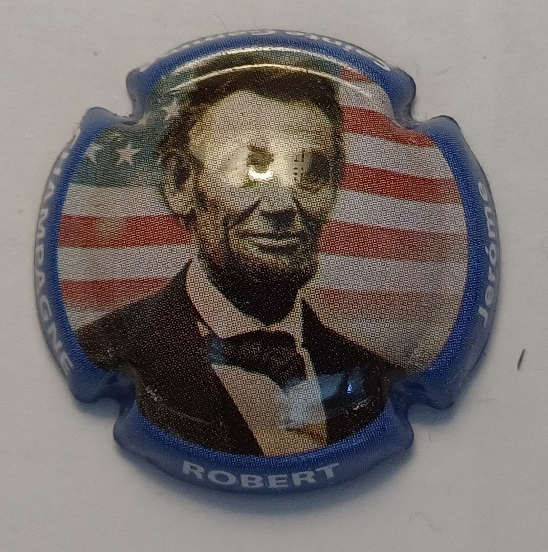 BELLE CAPSULE CHAMPAGNE ROBERT JEROME LES PRESIDENTS REF N° 11 NEWS