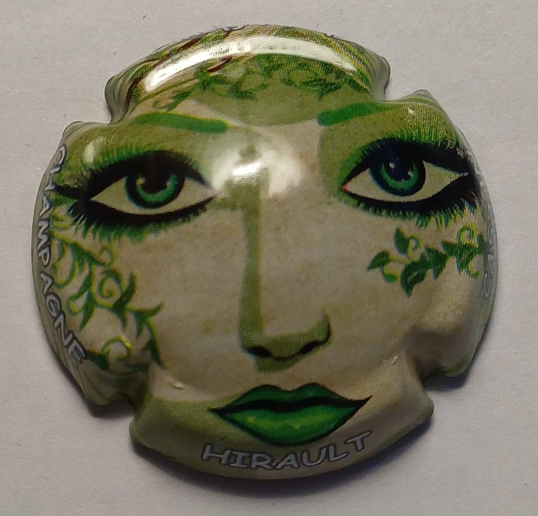 BELLE CAPSULE CHAMPAGNE HIRAULT CASSAN VISAGE FEMME REF N°5  NEWS