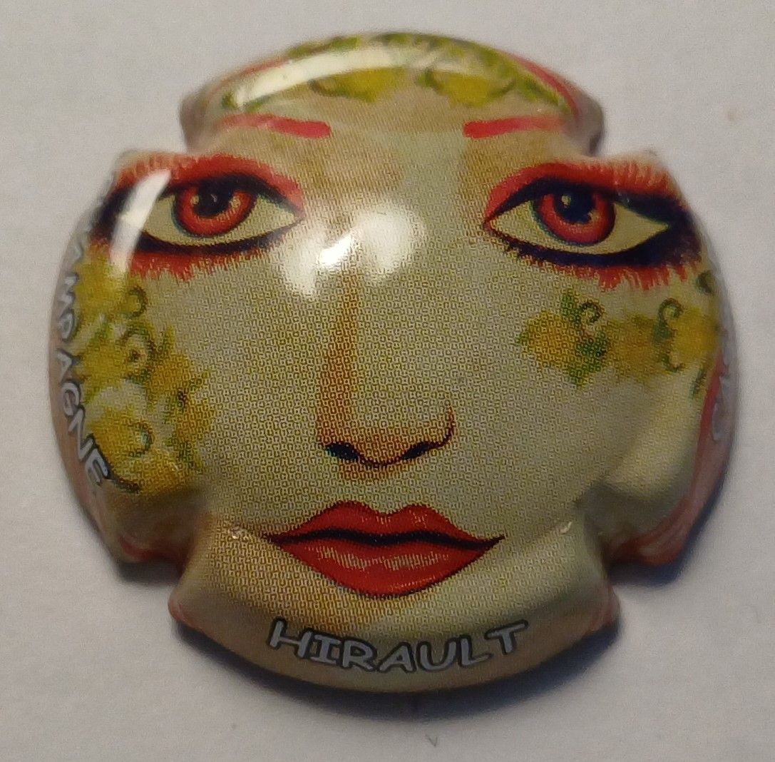 BELLE CAPSULE CHAMPAGNE HIRAULT CASSAN VISAGE FEMME REF N°5c  NEWS