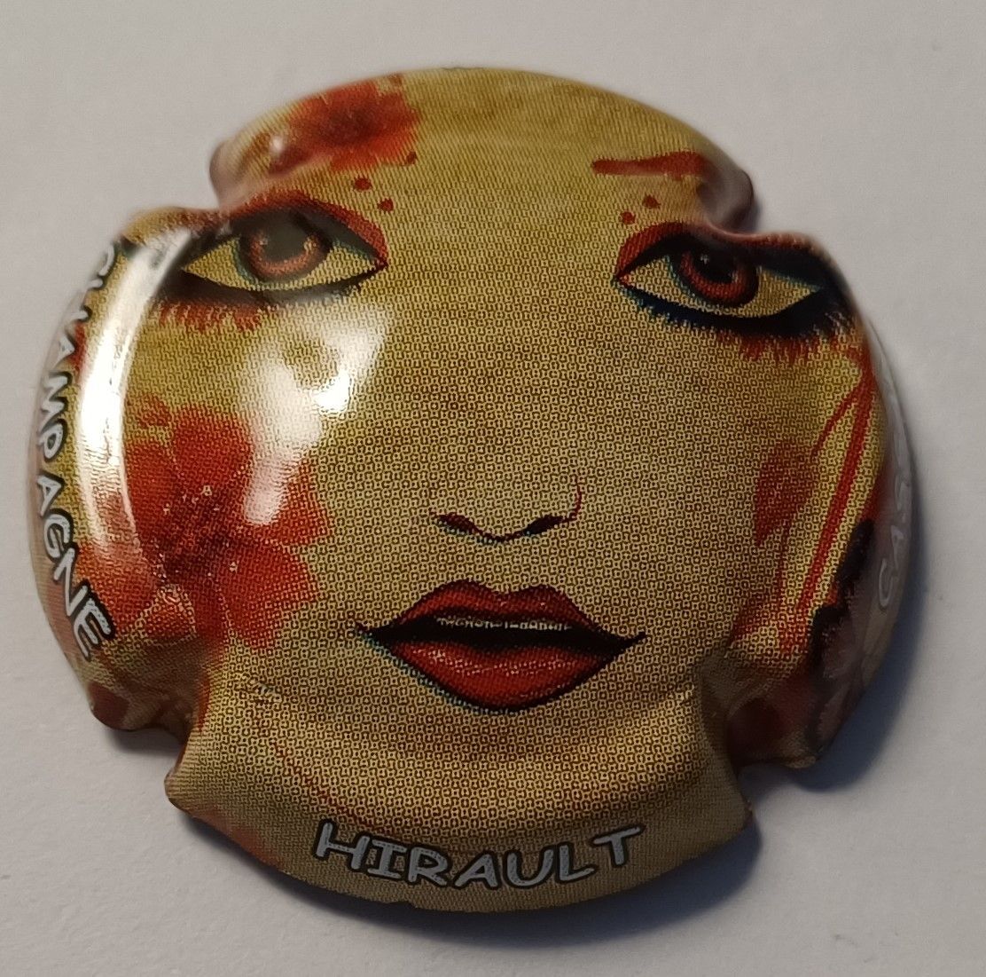 BELLE CAPSULE CHAMPAGNE HIRAULT CASSAN VISAGE FEMME REF N°5d  NEWS