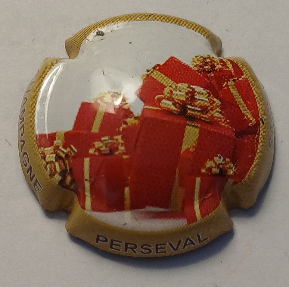 BELLE CAPSULE CHAMPAGNE PERSEVAL BRUNO NOEL REF N°13a NEWS