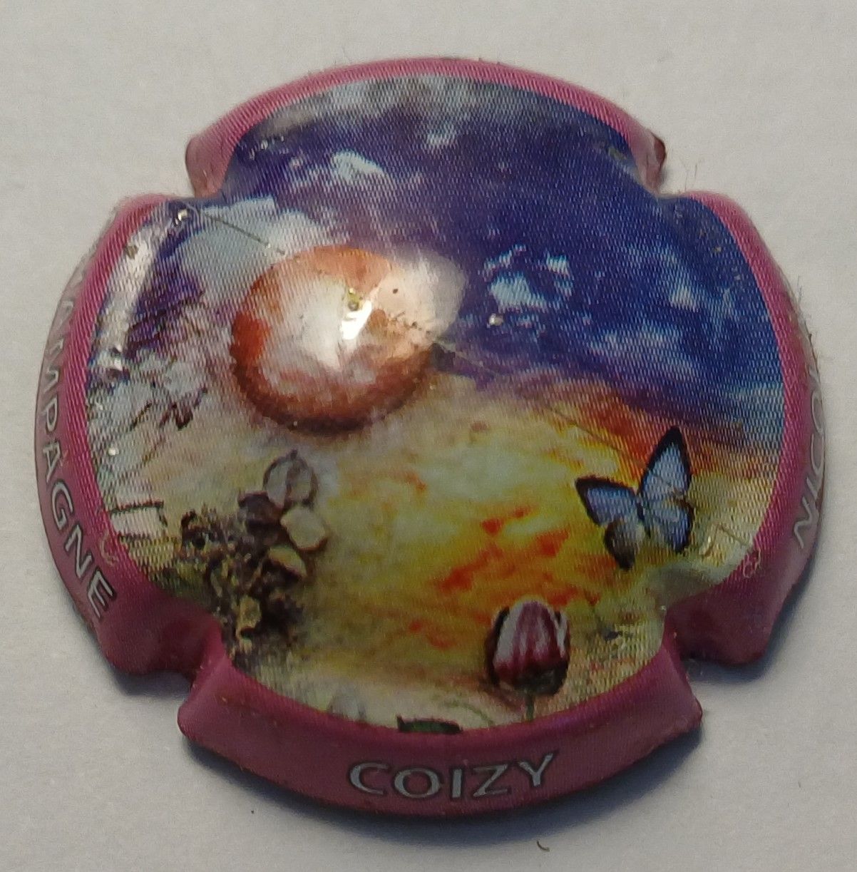 BELLE CAPSULE CHAMPAGNE COIZY NICOLAS REF N°1 NEWS