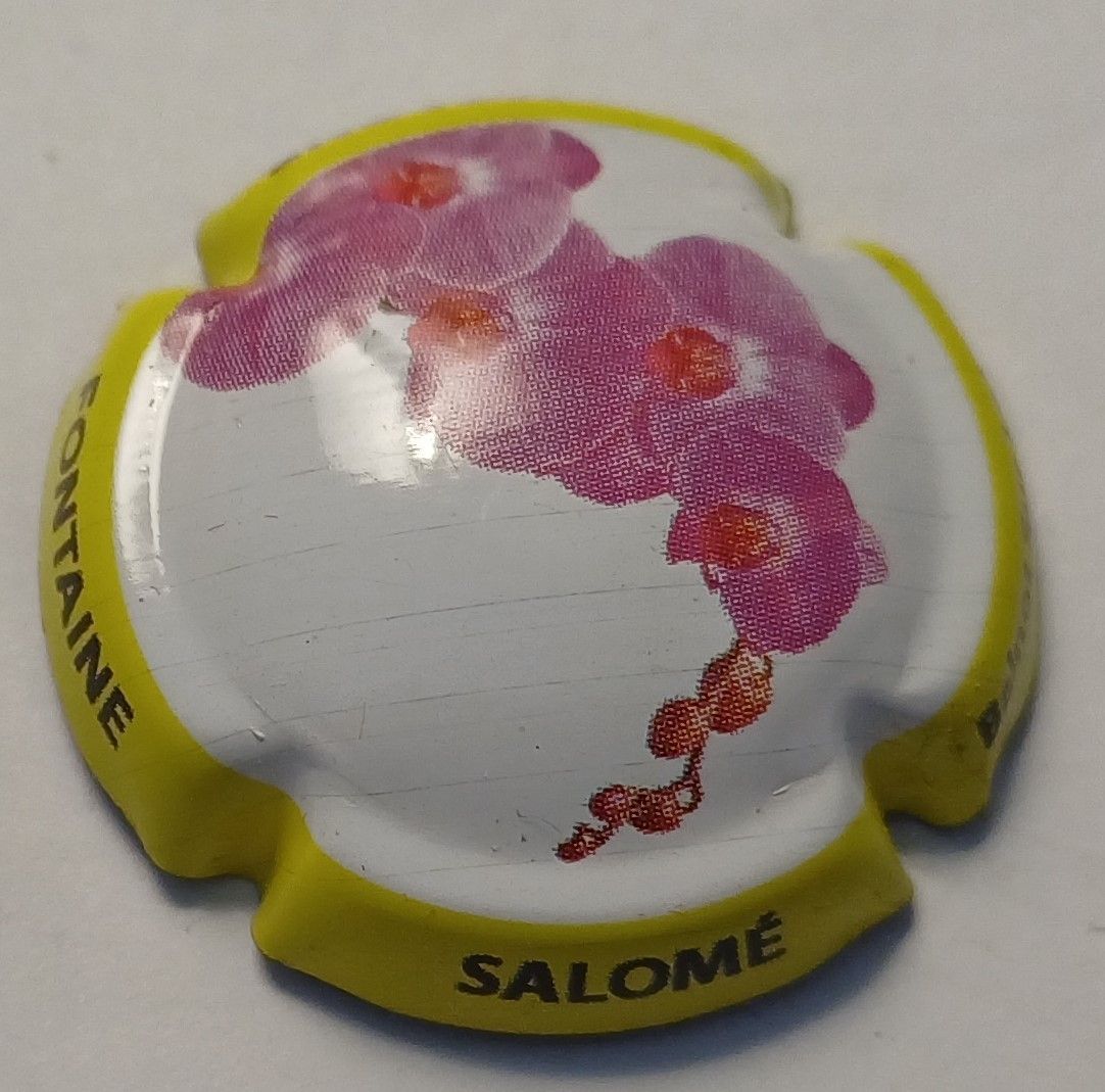 BELLE CAPSULE CHAMPAGNE FONTAINE SALOME ORCHIDES REF N°1 NEWS