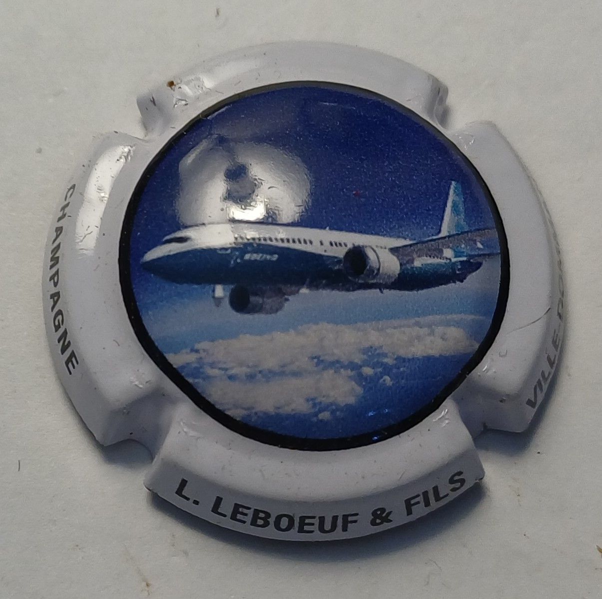 BELLE CAPSULE CHAMPAGNE LEBOEUF ET FILS AVIONS 2020 REF N°10 NEWS