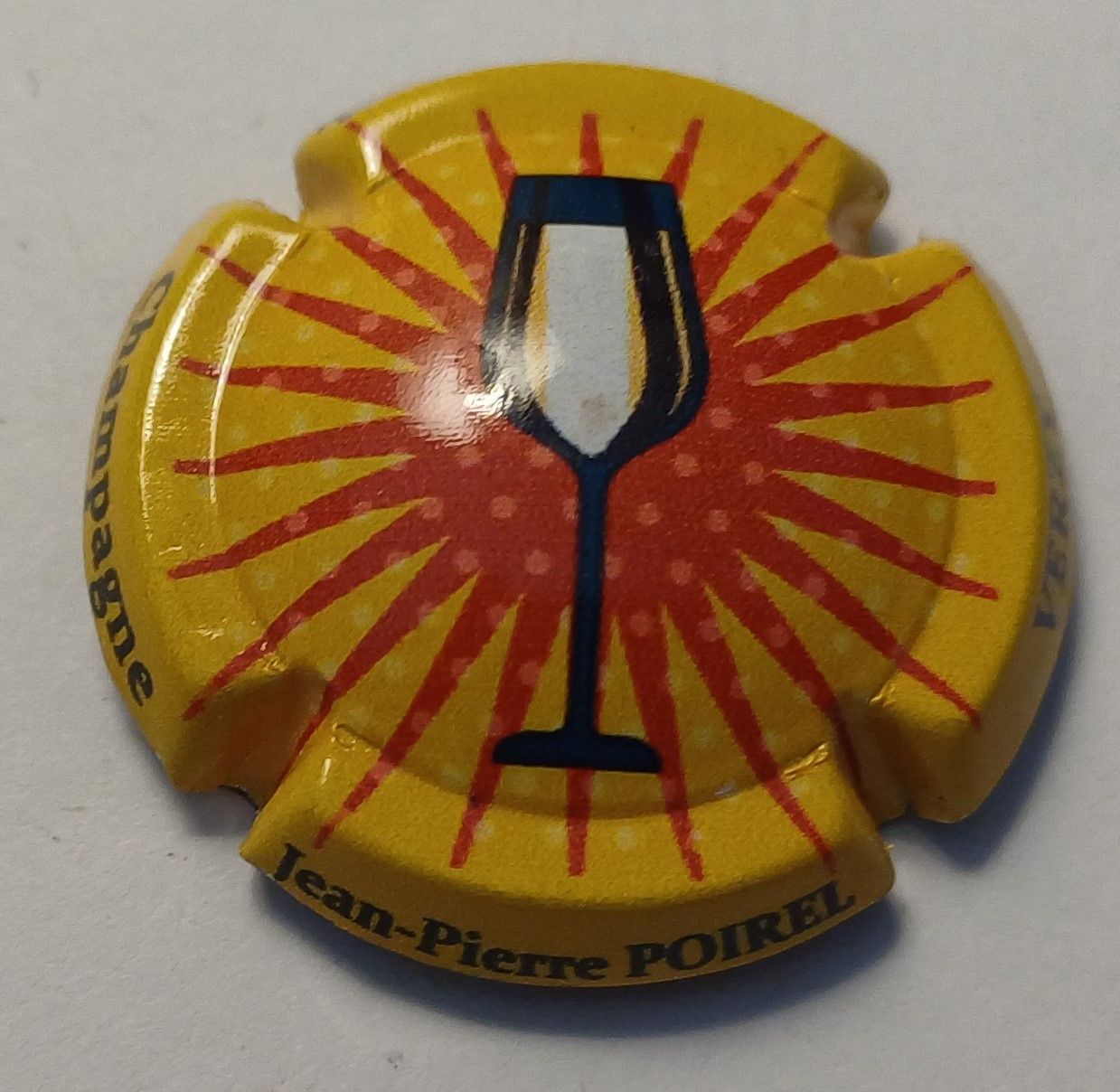 BELLE CAPSULE CHAMPAGNE POIREL JEAN PIERRE RÉF N°7a NEWS