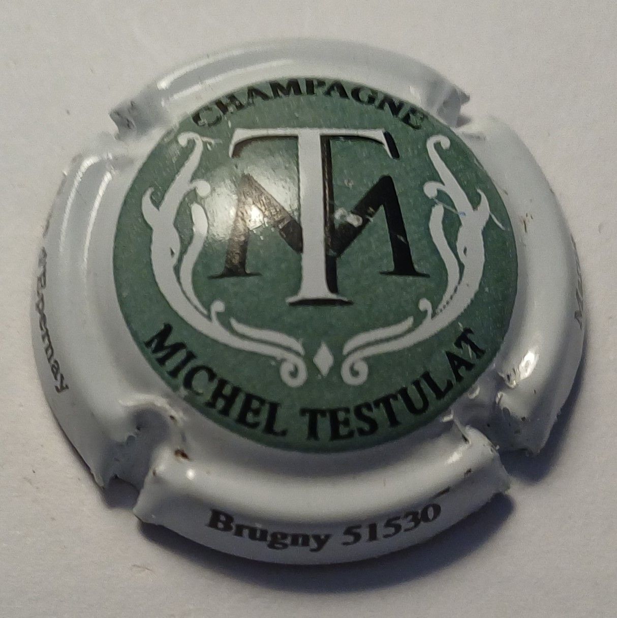 BELLE CAPSULE CHAMPAGNE TESTULAT MICHEL RÉF N°3c NEWS