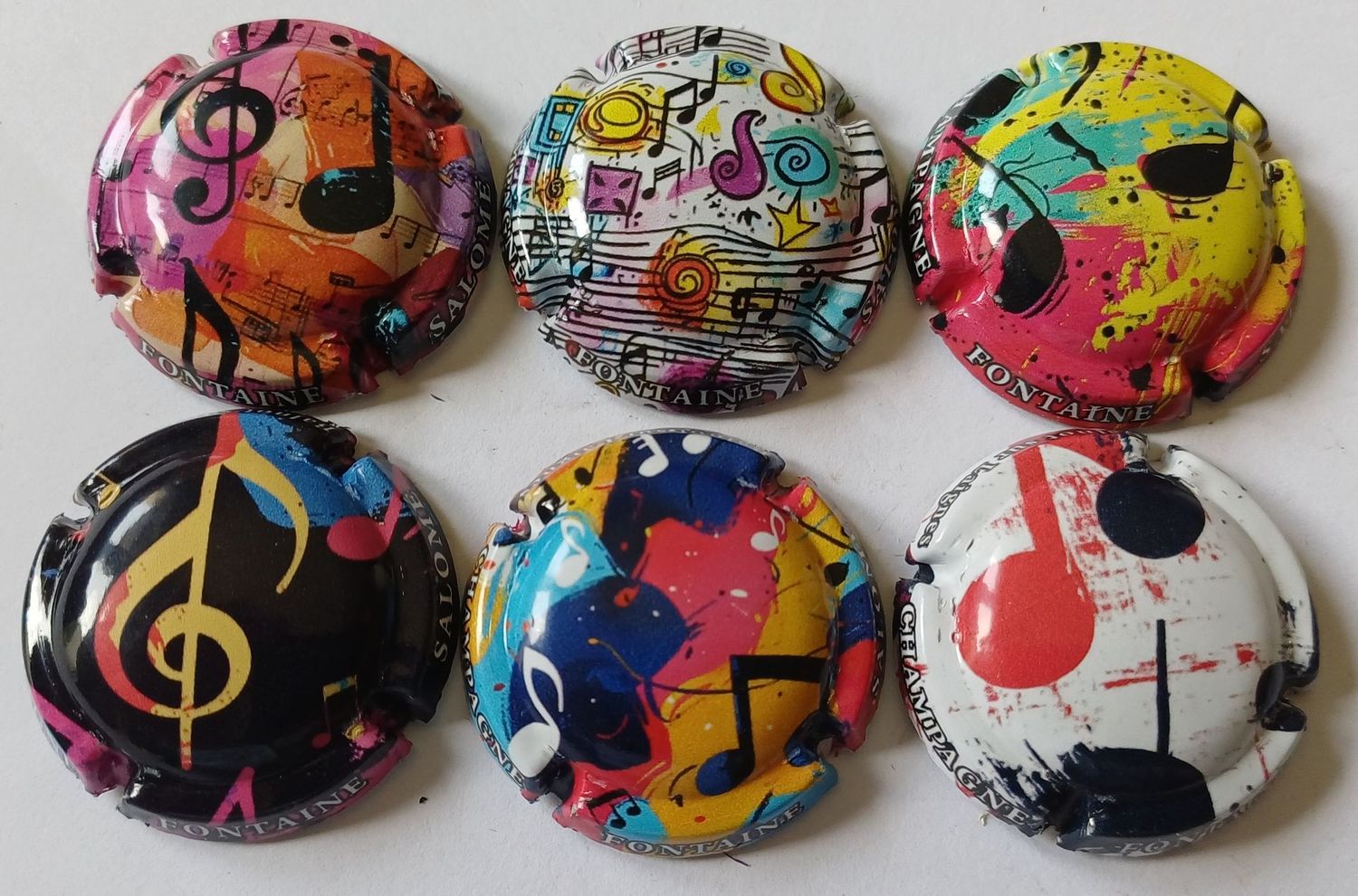 6 BELLES CAPSULES CHAMPAGNE FONTAINE SALOME NOTE DE MUSIQUE 2026 NEWS