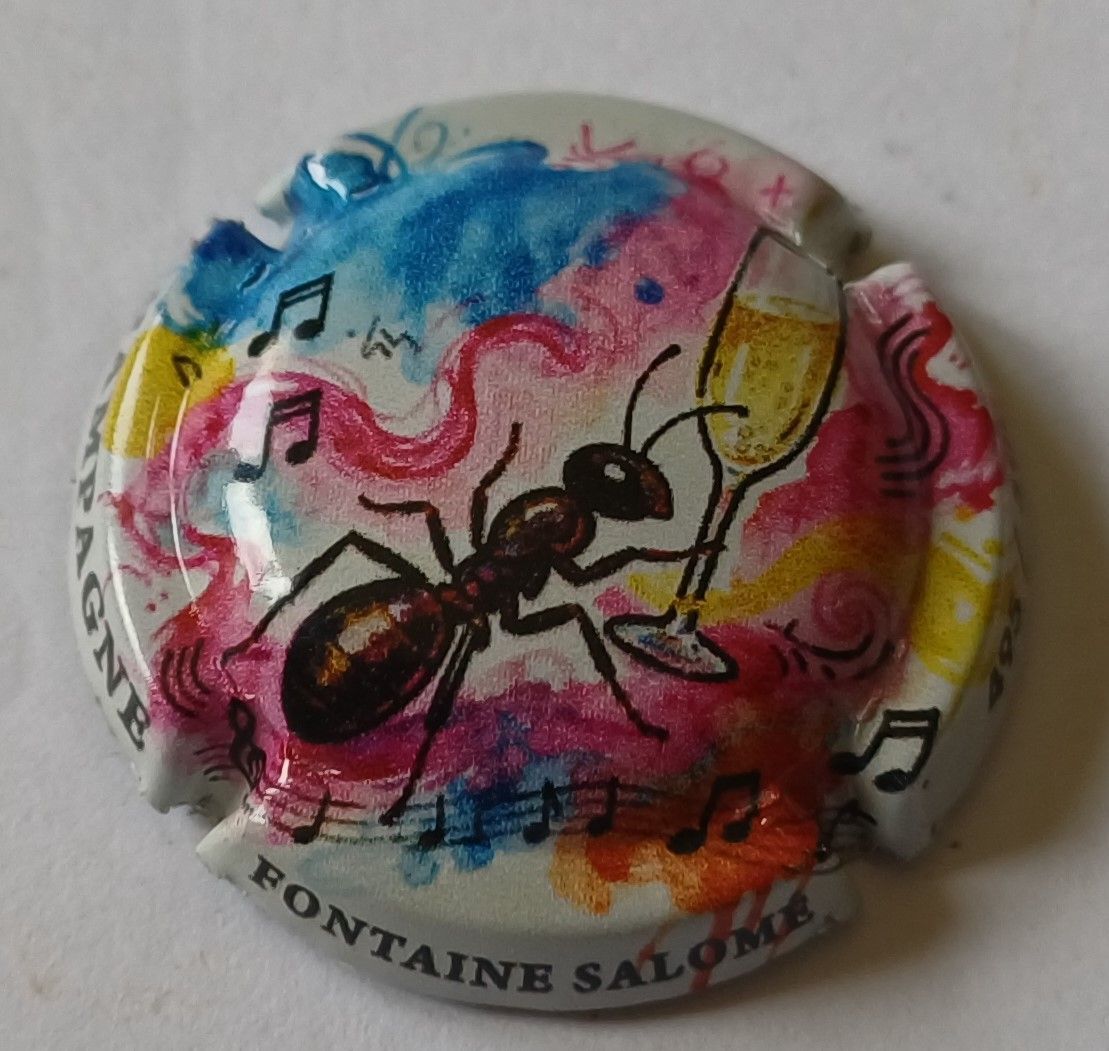 BELLE CAPSULE CHAMPAGNE FONTAINE SALOME 2026 500ex  NEWS