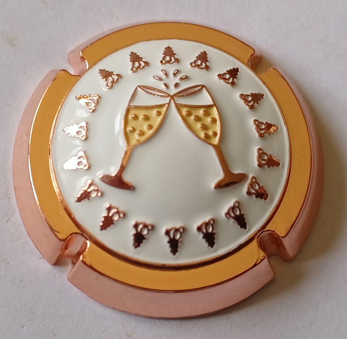 BELLE CAPSULE CHAMPAGNE BIJOU PONSART BROCHET ROSE 150EX NEWS