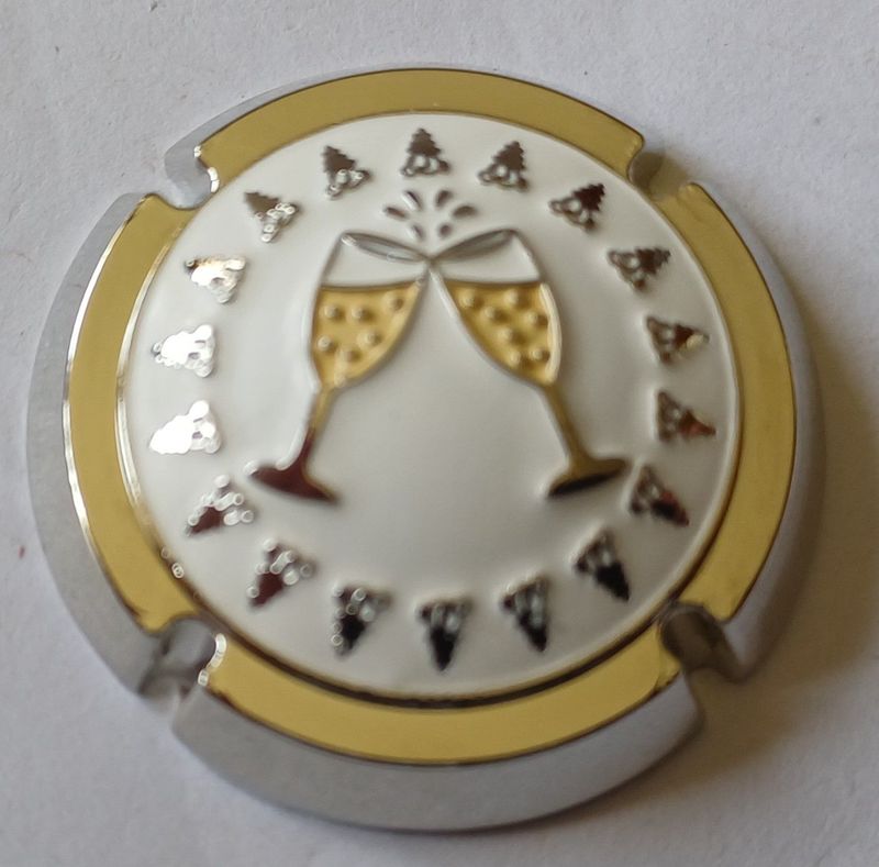 BELLE CAPSULE CHAMPAGNE BIJOU PONSART BROCHET ARGENT 150EX NEWS