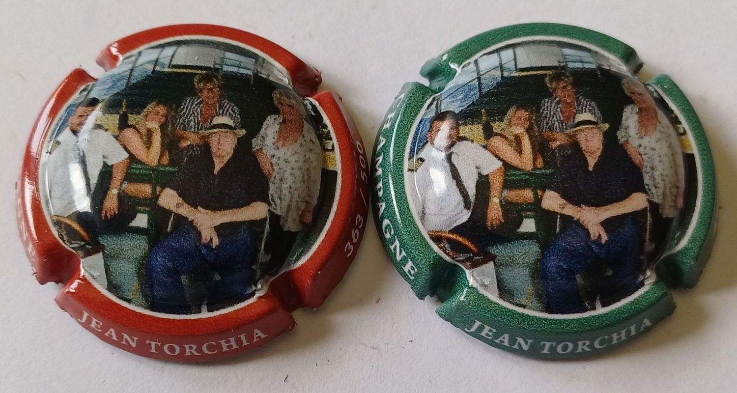 2 BELLES CAPSULES CHAMPAGNE TORCHIA JEAN 500EX NEWS