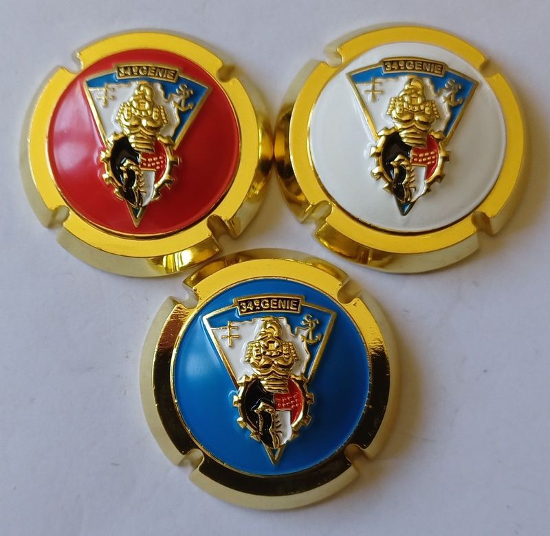 3 BELLES CAPSULES CHAMPAGNE SERGE CHEUTIN 34 REGIMENT DE GENIE BIJOU 2026 180EX NEWS