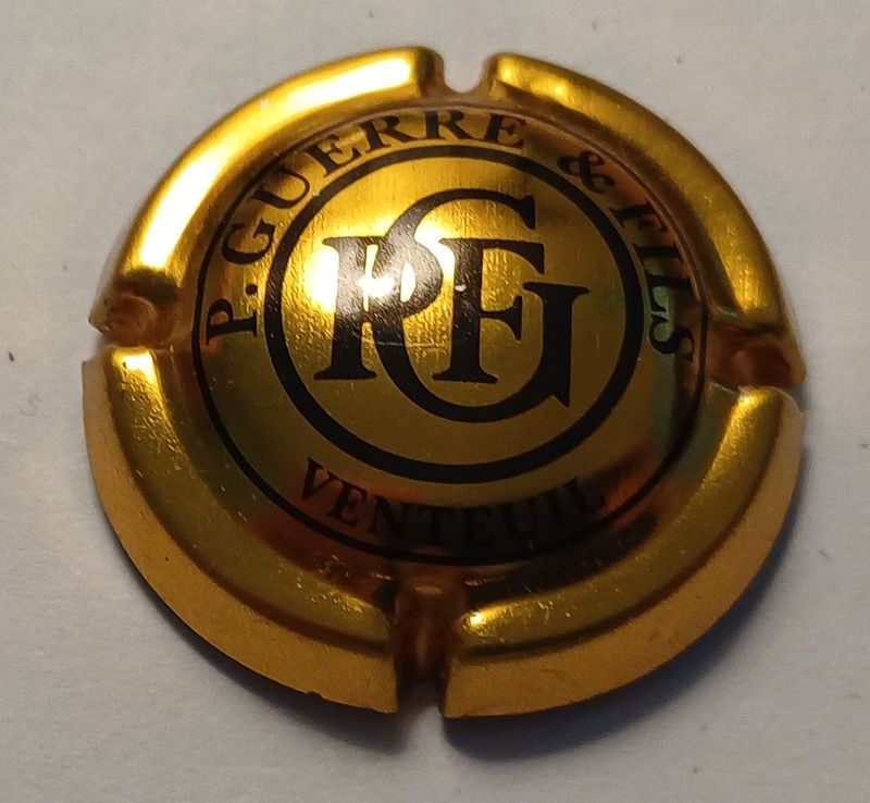 BELLE CAPSULE CHAMPAGNE GUERRE P & FILS REF N°2a NEWS BELLE CAPSULE CHAMPAGNE GUERRE P & FILS REF N°2a NEWS
