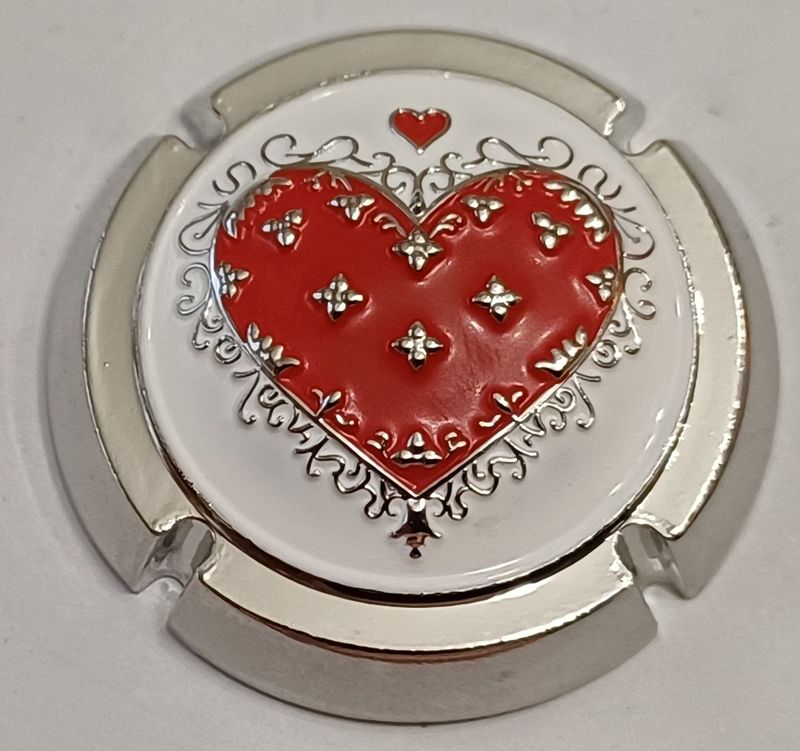 BELLE CAPSULE CHAMPAGNE BIJOU MIGNON PHILIPPE COEUR FOND BLANC 120EX 2026 REF N°265c NEWS BELLE CAPSULE CHAMPAGNE BIJOU MIGNON PHILIPPE COEUR FOND BLANC 120EX 2026 REF N°265c NEWS