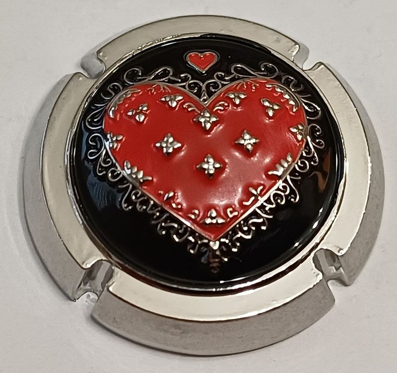 BELLE CAPSULE CHAMPAGNE BIJOU MIGNON PHILIPPE COEUR FOND NOIR 120EX 2026 REF N°265e NEWS BELLE CAPSULE CHAMPAGNE BIJOU MIGNON PHILIPPE COEUR FOND NOIR 120EX 2026 REF N°265e NEWS