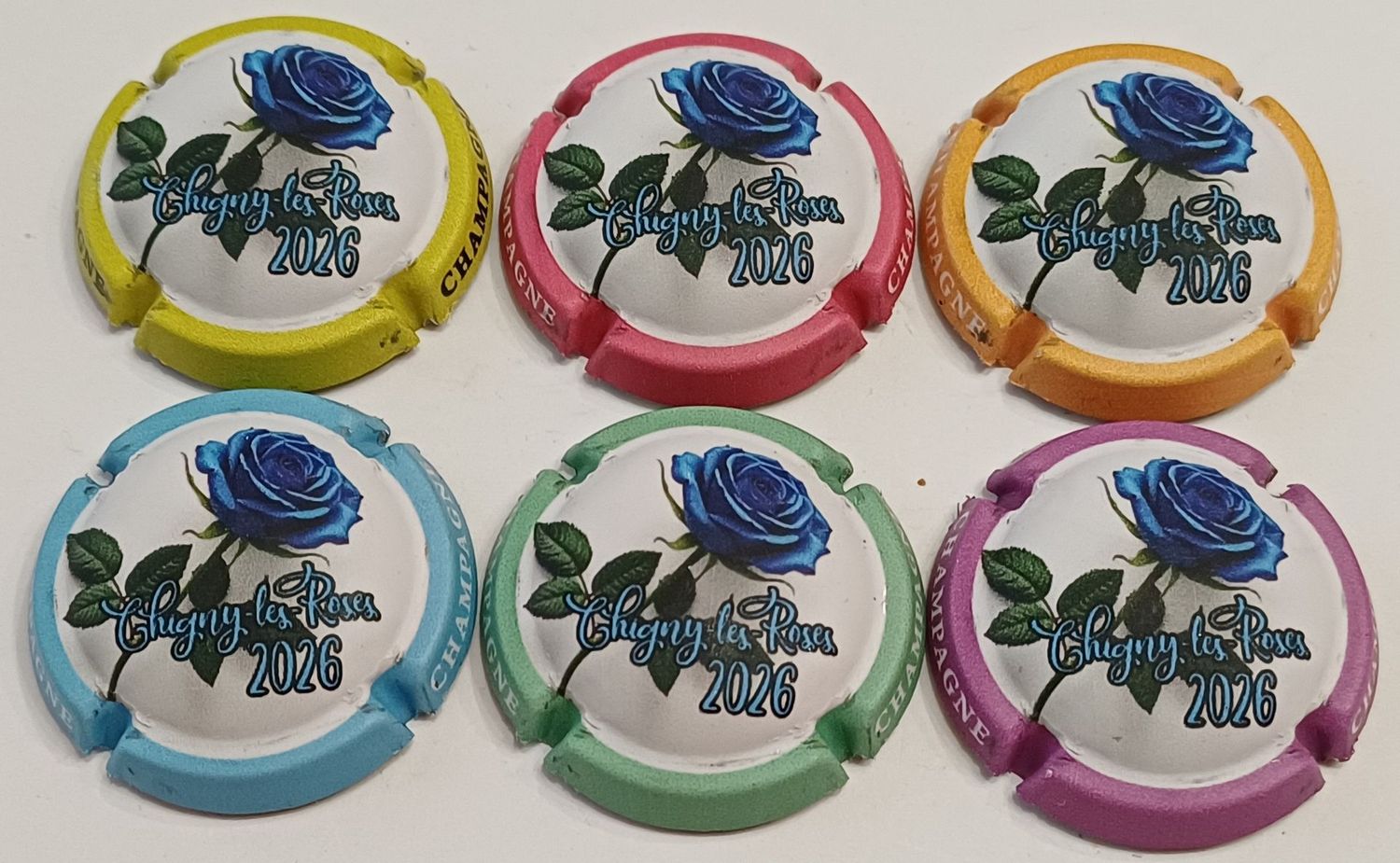 6 BELLES CAPSULES CHAMPAGNE CHIGNY LES ROSES MAT 2026 NEWS