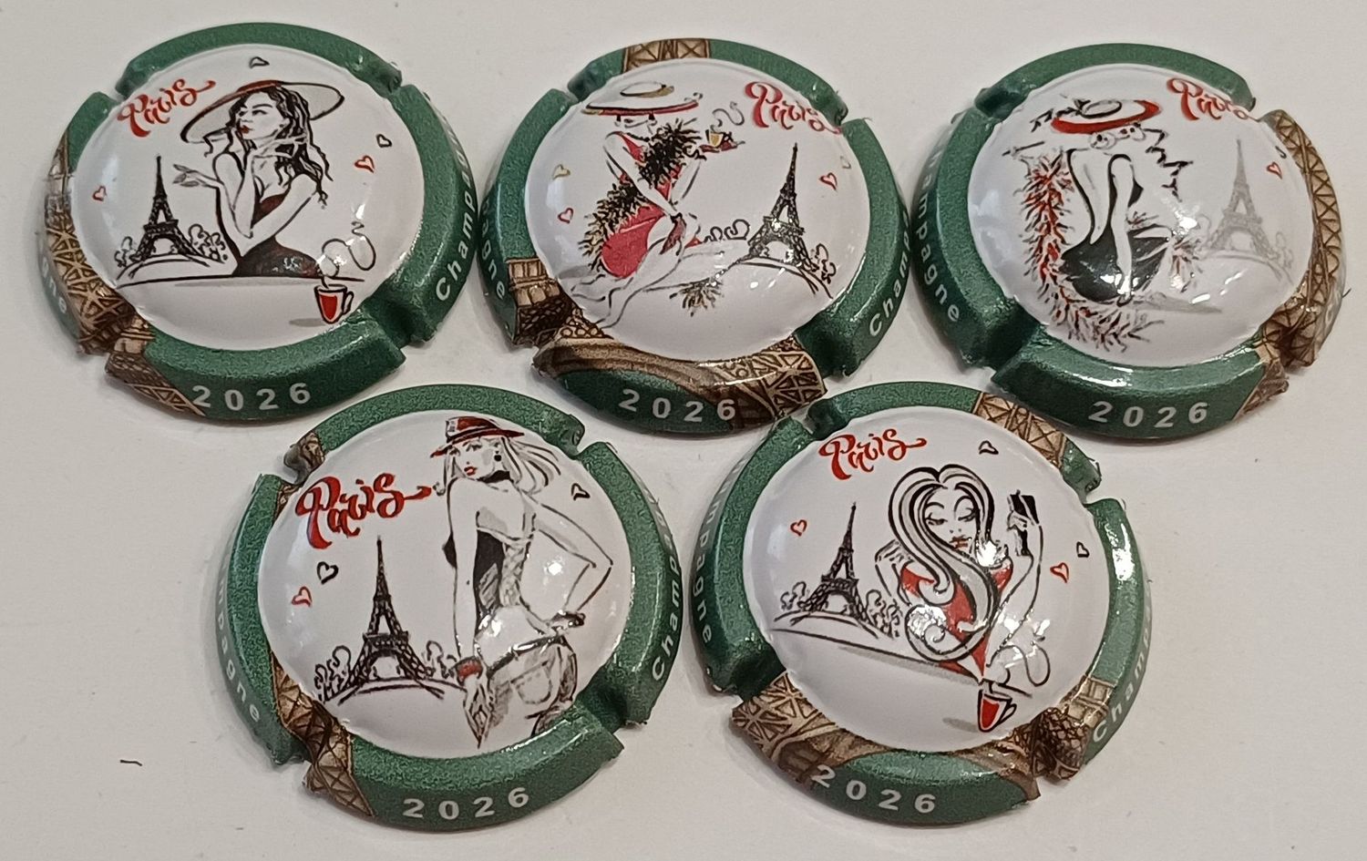 5 BELLES CAPSULES CHAMPAGNE GENERIQUE PARISIENNES 2026 NEWS