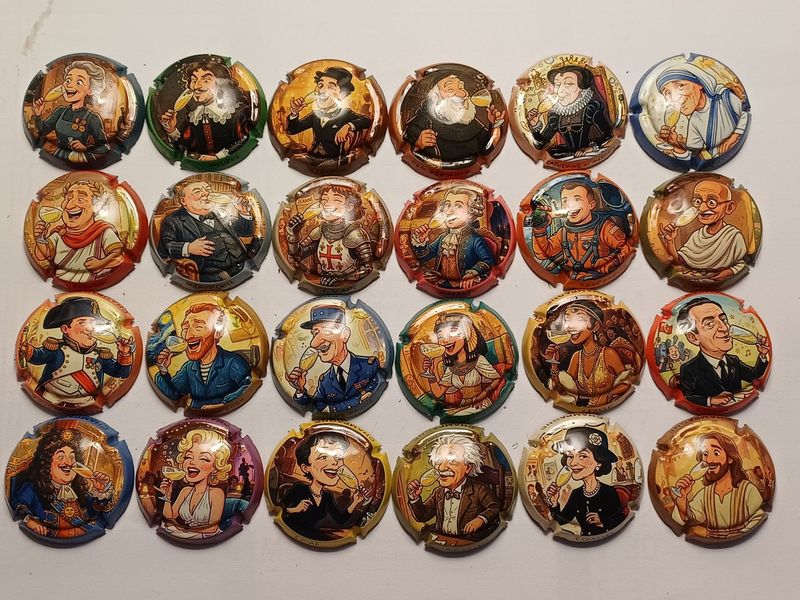 24 BELLES CAPSULES CHAMPAGNE GENERIQUE PERSONNALITE 2026 NEWS