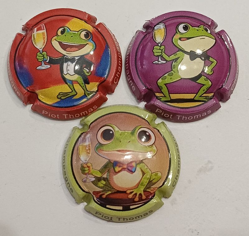 3 BELLES CAPSULES CHAMPAGNE PIOT THOMAS GRENOUILLE 2026 NEWS