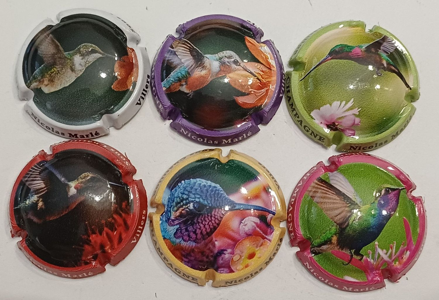 6 BELLES CAPSULES CHAMPAGNE MARLE NICOLAS COLIBRI 2026 NEWS