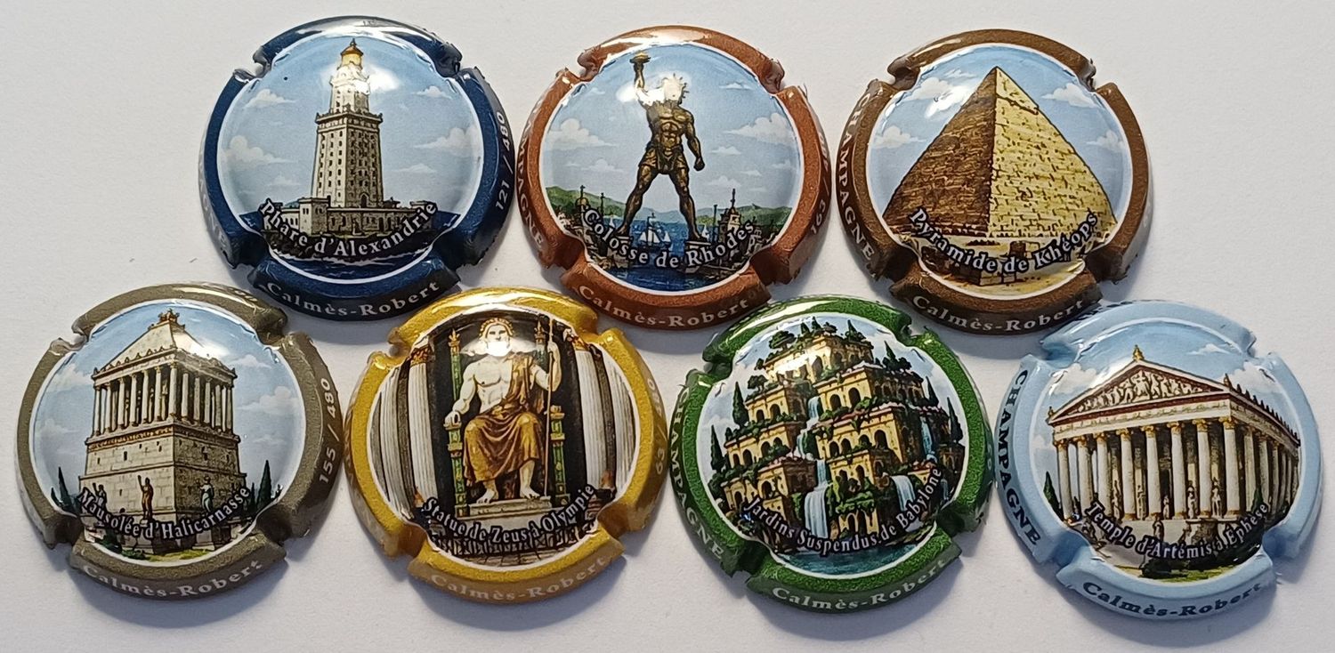 7 BELLES CAPSULES CHAMPAGNE CALMES ROBERT 7 MERVEILLES DU MONDE NEWS