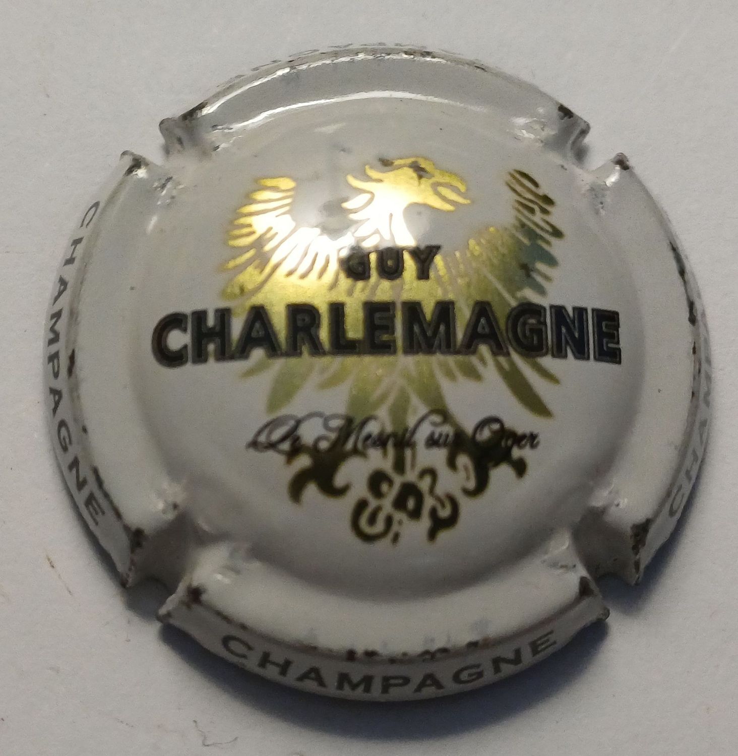 BELLE CAPSULE CHAMPAGNE CHARLEMAGNE GUY REF N°10 NEWS