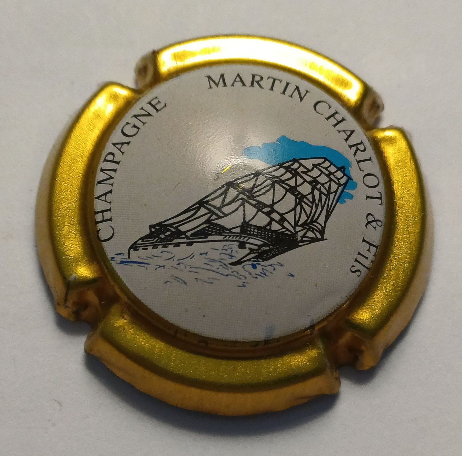 BELLE CAPSULE CHAMPAGNE MARTIN CHARLOT N°8d NEWS
