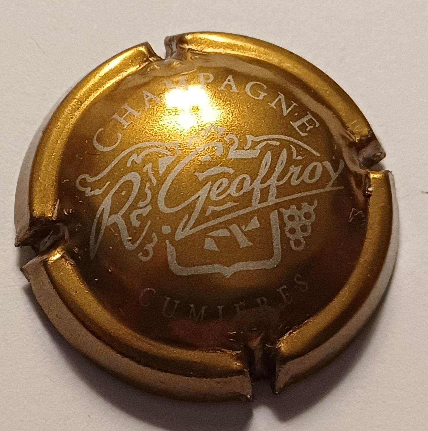 BELLE CAPSULE CHAMPAGNE GEOFFROY RENE REF N°7 NEWS