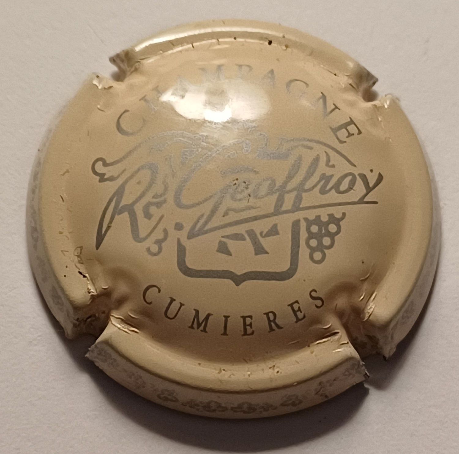 BELLE CAPSULE CHAMPAGNE GEOFFROY RENE REF N°10a NEWS