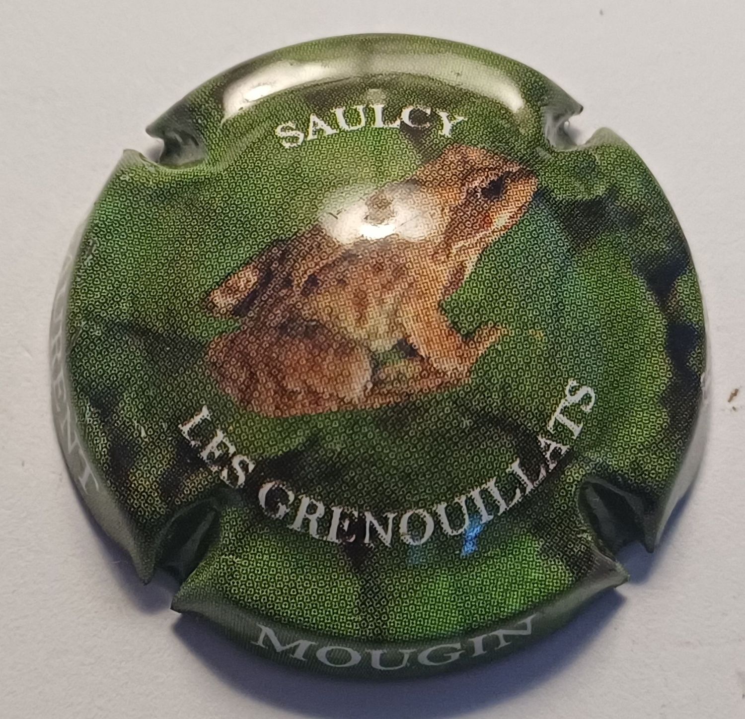 BELLE CAPSULE CHAMPAGNE MOUGIN LAURENT GRENOUILLE REF N°36a NEWS