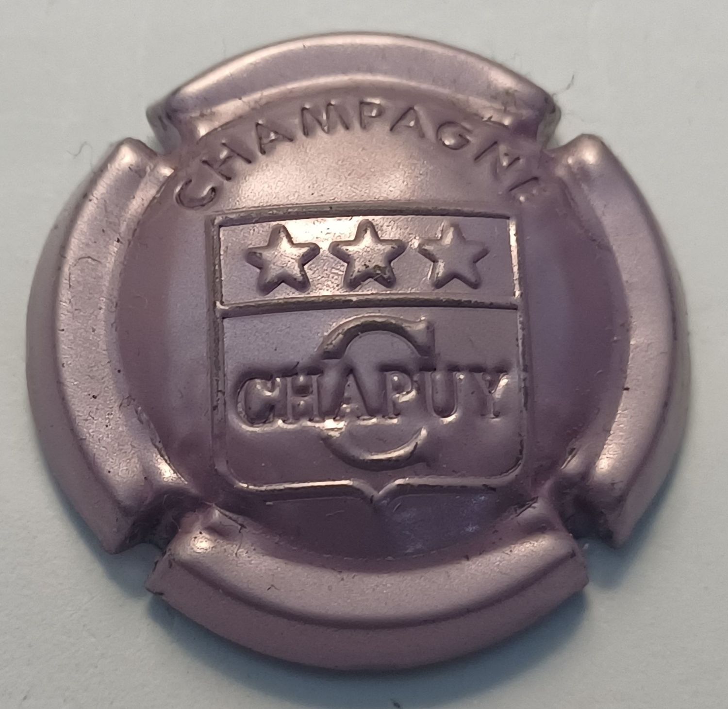 BELLE CAPSULE CHAMPAGNE CHAPUY ESTAMPES REF N°6b NEWS