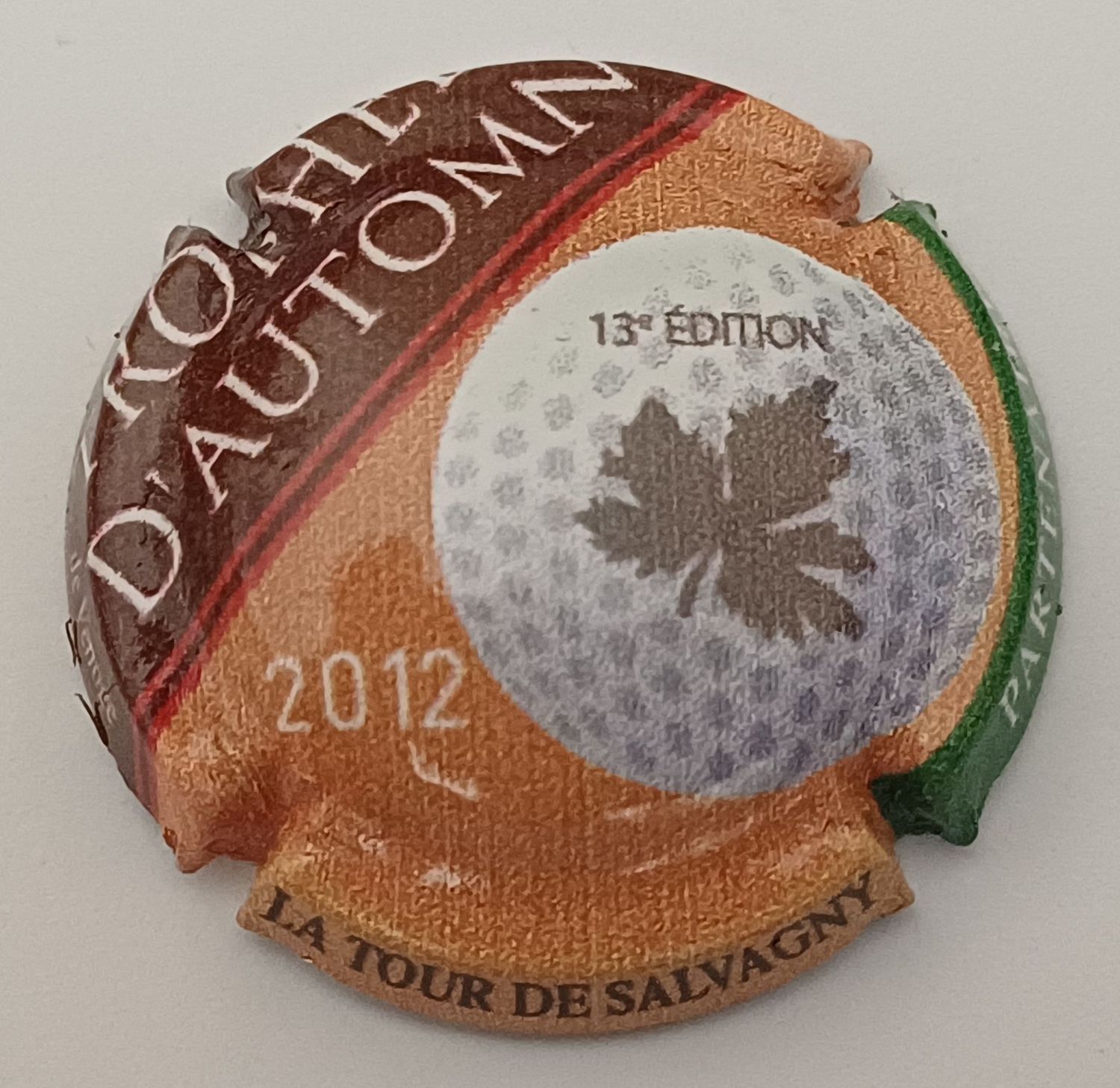 BELLE CAPSULE CHAMPAGNE DE VENOGE TROPHEE 2012 REF N°164 NEWS